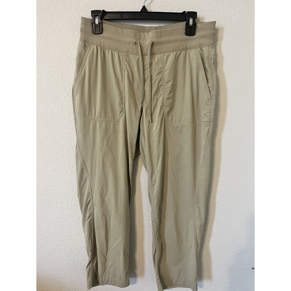 The North Face Aphrodite Motion Capris Pants Women’s Medium Tan Lightweight